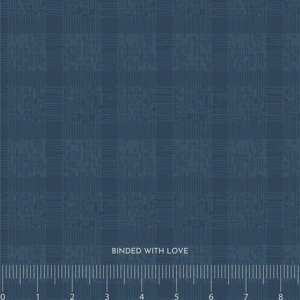 Timeworn Cloth Blau MAV77804 | Maven by Maureen Cracknell | Art Gallery Fabrics | Continuous Yardage | Fat Quarter