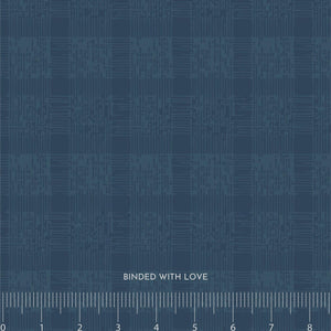 Timeworn Cloth Blau MAV77804 | Maven by Maureen Cracknell | Art Gallery Fabrics | Continuous Yardage | Fat Quarter