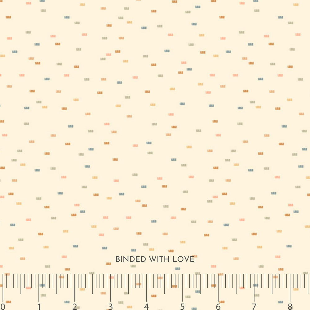 Confetti Lemon 90953-50 | Cotton-Tale by Bernadett Urbanovics | Figo Fabrics | Continuous Yardage | Fat Quarter | Quilting Fabric