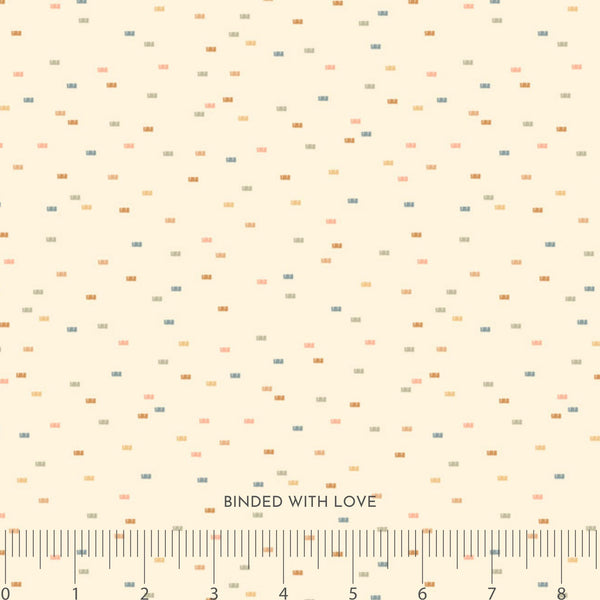 Confetti Lemon 90953-50 | Cotton-Tale by Bernadett Urbanovics | Figo Fabrics | Continuous Yardage | Fat Quarter | Quilting Fabric