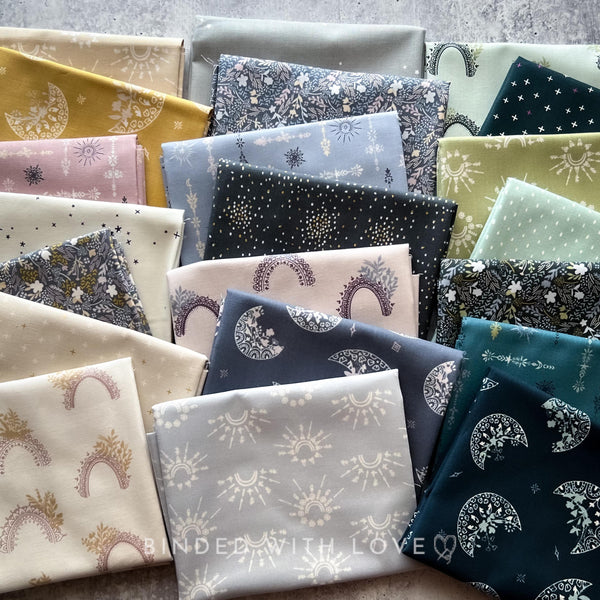 Serendipity’s Symphony by Niyavii Design for Cotton + Steel | Fat Quarter Bundle | Half Yard Bundle | 21 Quilting Fabrics | BUNDLE-240