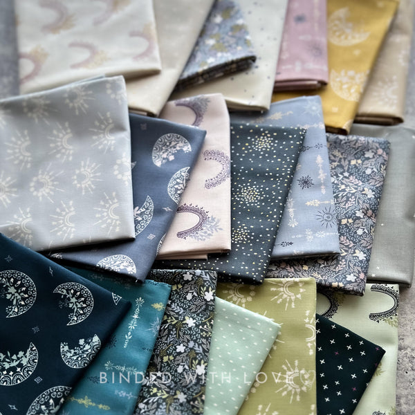 Serendipity’s Symphony by Niyavii Design for Cotton + Steel | Fat Quarter Bundle | Half Yard Bundle | 21 Quilting Fabrics | BUNDLE-240