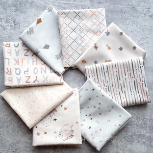 Cotton-Tale by Bernadett Urbanovics for FIGO Fabrics | 8 Prints | Fat Quarter Bundle | Half Yard Bundle | BUNDLE-237