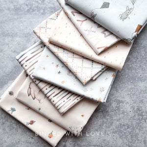 Cotton-Tale by Bernadett Urbanovics for FIGO Fabrics | 8 Prints | Fat Quarter Bundle | Half Yard Bundle | BUNDLE-237
