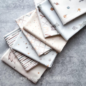 Cotton-Tale by Bernadett Urbanovics for FIGO Fabrics | 8 Prints | Fat Quarter Bundle | Half Yard Bundle | BUNDLE-237