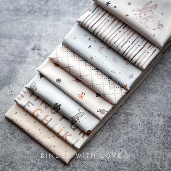 Cotton-Tale by Bernadett Urbanovics for FIGO Fabrics | 8 Prints | Fat Quarter Bundle | Half Yard Bundle | BUNDLE-237