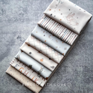 Cotton-Tale by Bernadett Urbanovics for FIGO Fabrics | 8 Prints | Fat Quarter Bundle | Half Yard Bundle | BUNDLE-237