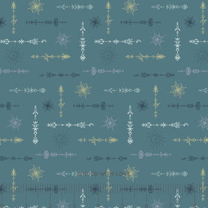 Celestial Discovery Twilight ND103-TW1 | Serendipity’s Symphony by Niyavii Design | Cotton + Steel | Continuous Yardage | Fat Quarter
