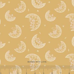 Night Sky Moonlight ND100-MO3 | Serendipity’s Symphony by Niyavii Design | Cotton + Steel | Continuous Yardage | Fat Quarter | Fabric