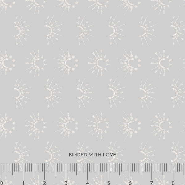 New Dawn Seraphic Silver ND102-SS2 | Serendipity’s Symphony by Niyavii Design | Cotton + Steel | Continuous Yardage | Fat Quarter | Fabric