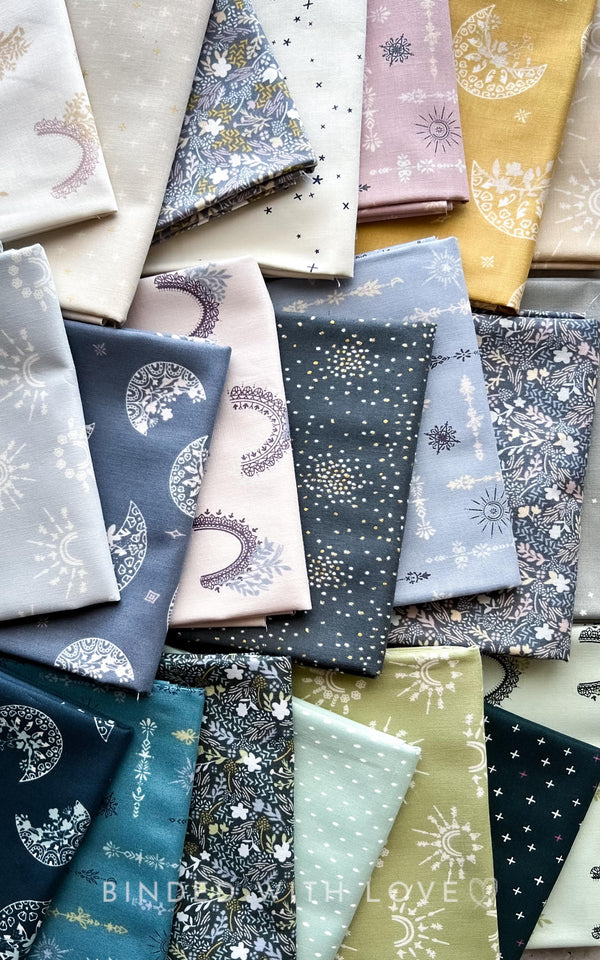 Serendipity’s Symphony by Niyavii Design for Cotton + Steel | Fat Quarter Bundle | Half Yard Bundle | 21 Quilting Fabrics | BUNDLE-240