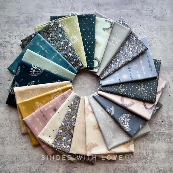 Serendipity’s Symphony by Niyavii Design for Cotton + Steel | Fat Quarter Bundle | Half Yard Bundle | 21 Quilting Fabrics | BUNDLE-240