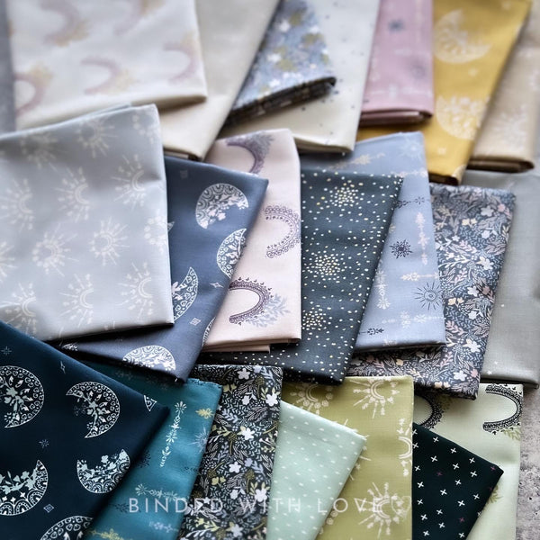 Serendipity’s Symphony by Niyavii Design for Cotton + Steel | Fat Quarter Bundle | Half Yard Bundle | 21 Quilting Fabrics | BUNDLE-240