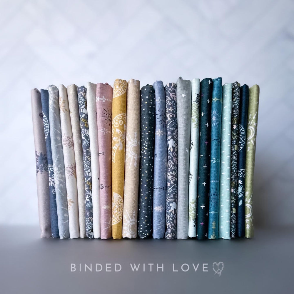 Serendipity’s Symphony by Niyavii Design for Cotton + Steel | Fat Quarter Bundle | Half Yard Bundle | 21 Quilting Fabrics | BUNDLE-240