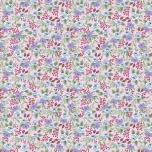 Rosa Lilac RP305-LI11 | Easter by Rifle Paper Co | Cotton + Steel | Continuous Yardage | Fat Quarter