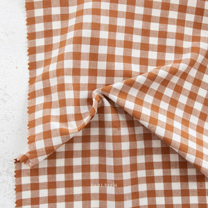 Camp Gingham in Graham CMP-07-GRAHAM |Camp Gingham by Fableism Supply Co. | Continuous Yardage | Fat Quarter | Plaid Yarn Dyed Wovens