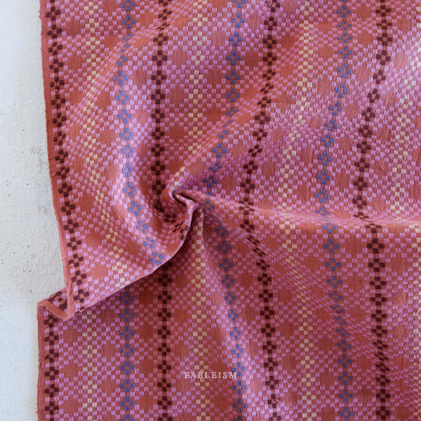 Mosaic in Sunkissed GLDHR-08-SUNKISSED | Golden Hour by Fableism Supply Co. | Continuous Yardage | Fat Quarter | Yarn Dyed Woven