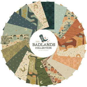Open Range Dispersed Unbleached Metallic AC700-DI3UM | The Badlands by Ash Cascade | Cotton + Steel | Continuous Yardage | Fat Quarter