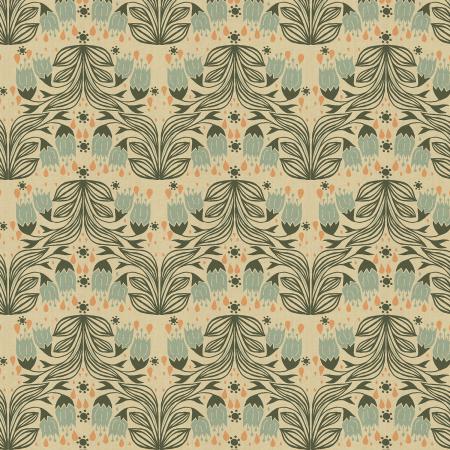 Oasis Blue Bell Unbleached AC702-BB3U | The Badlands by Ash Cascade | Cotton + Steel | Continuous Yardage | Fat Quarter