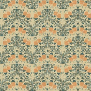Oasis Spring Unbleached AC702-SP1U | The Badlands by Ash Cascade | Cotton + Steel | Continuous Yardage | Fat Quarter
