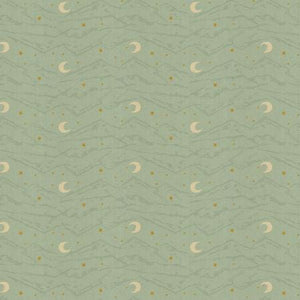 Open Range Viewpoint Unbleached Metallic AC100-VI1UM | The Badlands by Ash Cascade | Cotton + Steel | Continuous Yardage | Fat Quarter