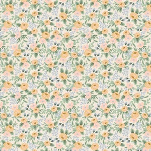 Rosa Cream RP305-AM10 | Easter by Rifle Paper Co | Cotton + Steel | Continuous Yardage | Fat Quarter