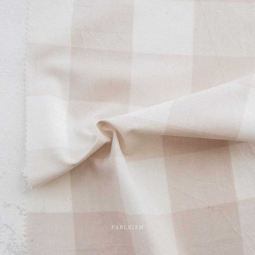 Large Camp Gingham in Moon Garden CMPLG-01-MOON-GARDEN |Camp Gingham by Fableism Supply Co. | Yardage | Fat Quarter | Yarn Dyed Wovens