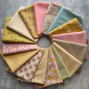 Creating Memories Spring Colorway by Tone Finnanger | Tilda Fabrics | 16 Cotton Fabrics | Fat Quarter Bundle | Half Yard Bundle | BUNDLE-242