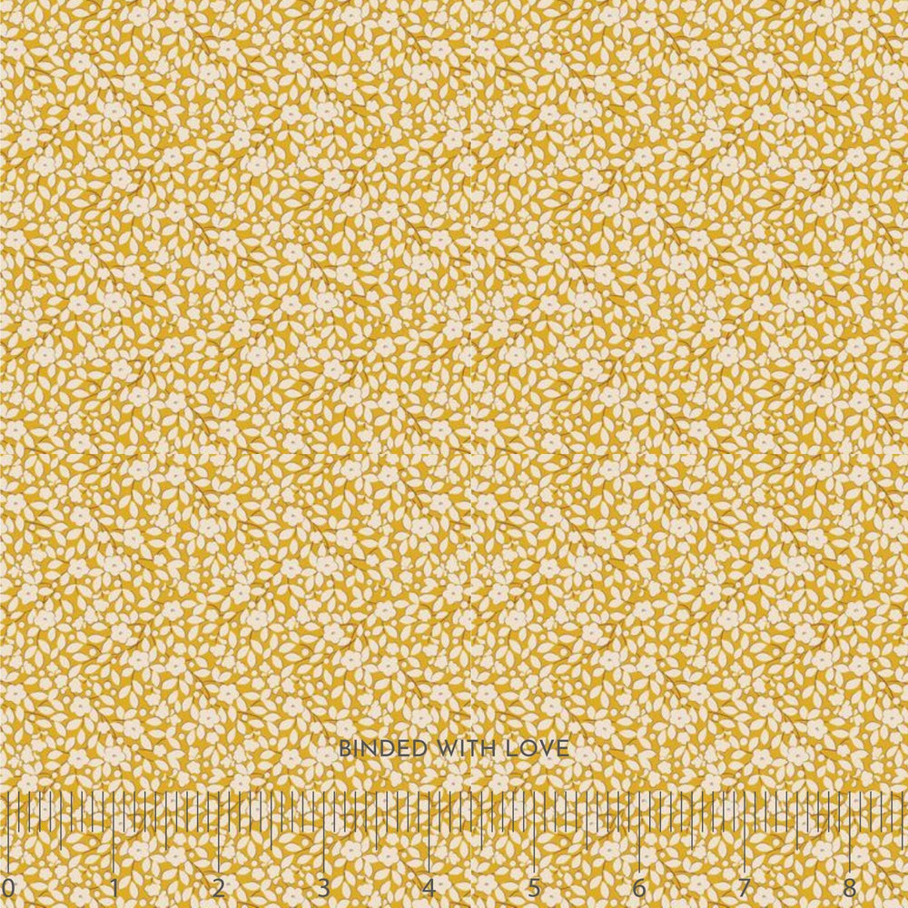 Avery Yellow TIL130120 | Creating Memories Spring by Tone Finnanger | Tilda Fabrics | Continuous Yardage | Fat Quarter