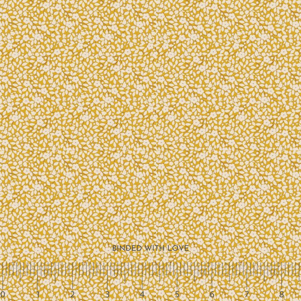 Avery Yellow TIL130120 | Creating Memories Spring by Tone Finnanger | Tilda Fabrics | Continuous Yardage | Fat Quarter