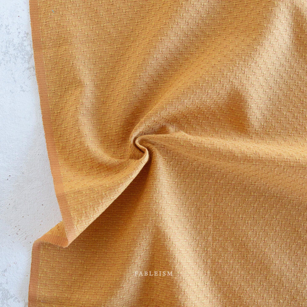 Pinwheels in Sun Ray GLDHR-04-SUN-RAY | Golden Hour by Fableism Supply Co. | Continuous Yardage | Fat Quarter | Yarn Dyed Woven