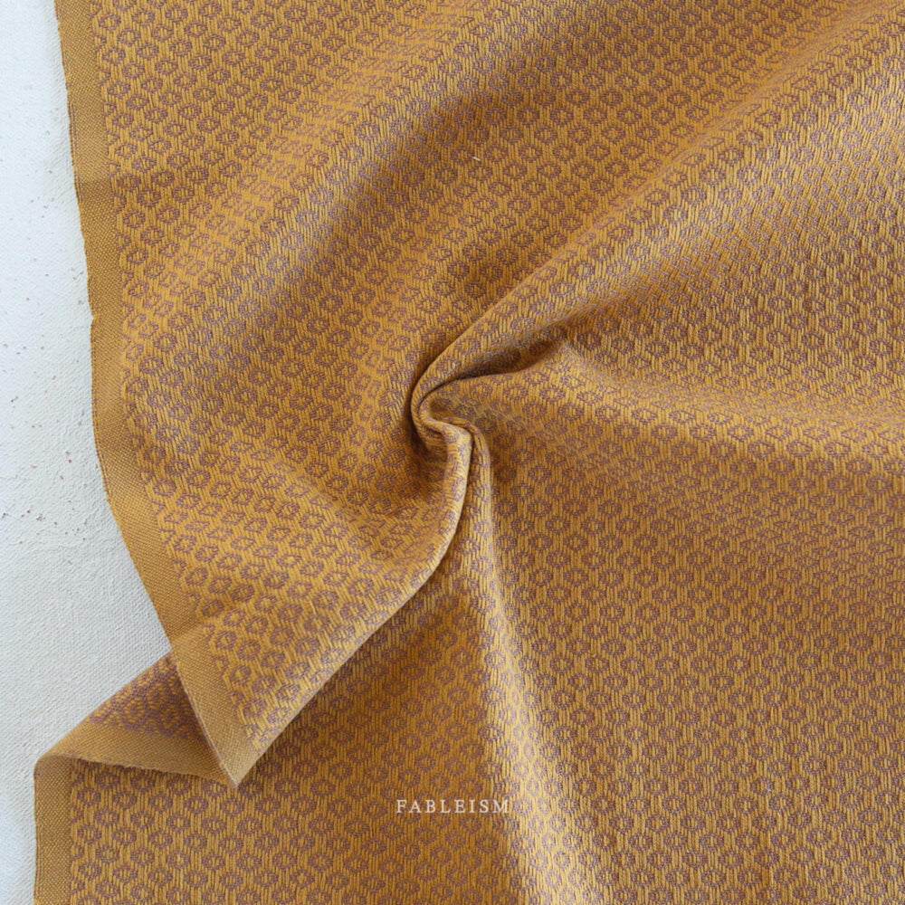 Spotted in Bronze GLDHR-06-BRONZE | Golden Hour by Fableism Supply Co. | Continuous Yardage | Fat Quarter | Yarn Dyed Woven