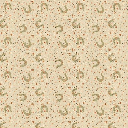 Lucky Canyon Spring Unbleached Metallic AC703-CS1UM | The Badlands by Ash Cascade | Cotton + Steel | Continuous Yardage | Fat Quarter