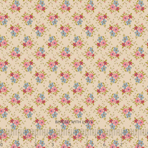 Frida Pearl TIL130124 | Creating Memories Spring by Tone Finnanger | Tilda Fabrics | Continuous Yardage | Fat Quarter