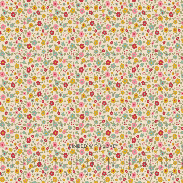 Evie Dove White 130125 | Creating Memories Spring by Tone Finnanger | Tilda Fabrics | Continuous Yardage | Fat Quarter