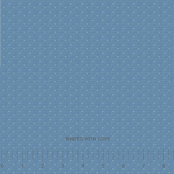 Tinydot Blue 160067 | Creating Memories Summer by Tone Finnanger | Tilda Fabrics | Continuous Yardage | Fat Quarter
