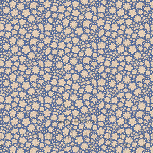 Carla Blue 130134 | Creating Memories Summer by Tone Finnanger | Tilda Fabrics | Continuous Yardage | Fat Quarter