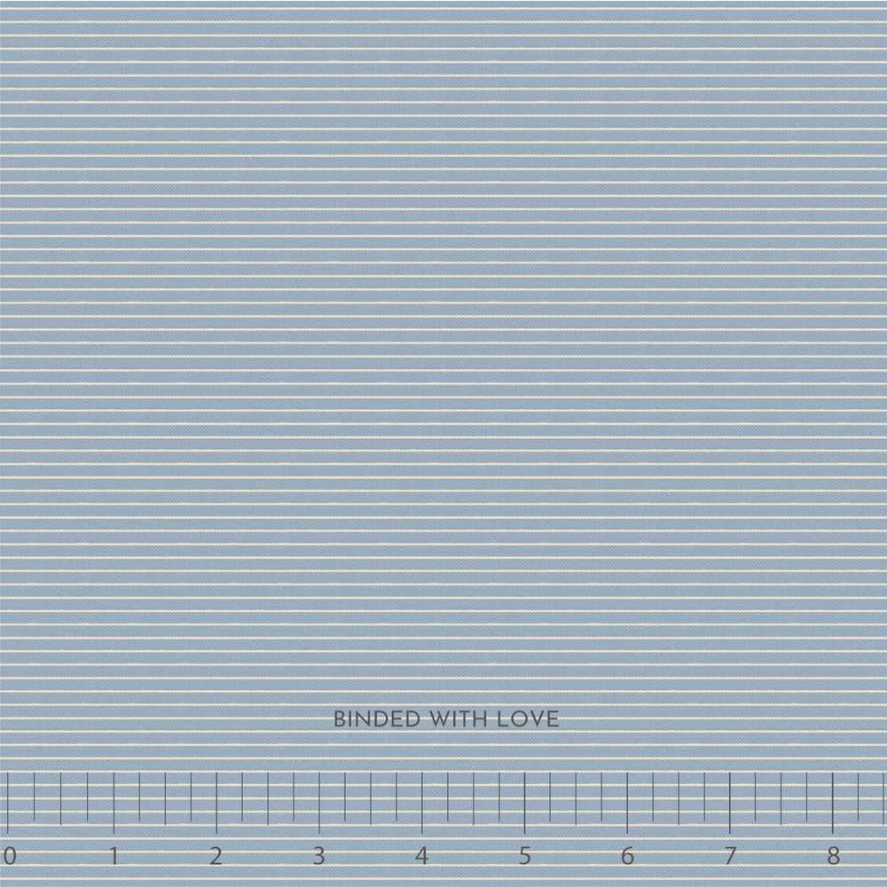Stripe Blue 160068 | Creating Memories Summer by Tone Finnanger | Tilda Fabrics | Continuous Yardage | Fat Quarter