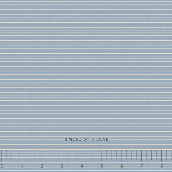 Stripe Blue 160068 | Creating Memories Summer by Tone Finnanger | Tilda Fabrics | Continuous Yardage | Fat Quarter
