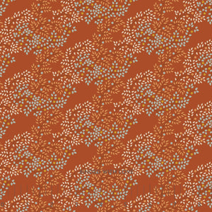 Berrytangle Copper 130140 | Creating Memories Autumn by Tone Finnanger | Tilda Fabrics | Continuous Yardage | Fat Quarter