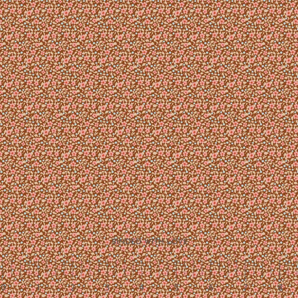 Brie Brown 130137 | Creating Memories Autumn by Tone Finnanger | Tilda Fabrics | Continuous Yardage | Fat Quarter