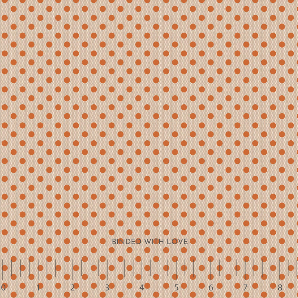 Polkadot Ginger 160078 | Creating Memories Autumn by Tone Finnanger | Tilda Fabrics | Continuous Yardage | Fat Quarter