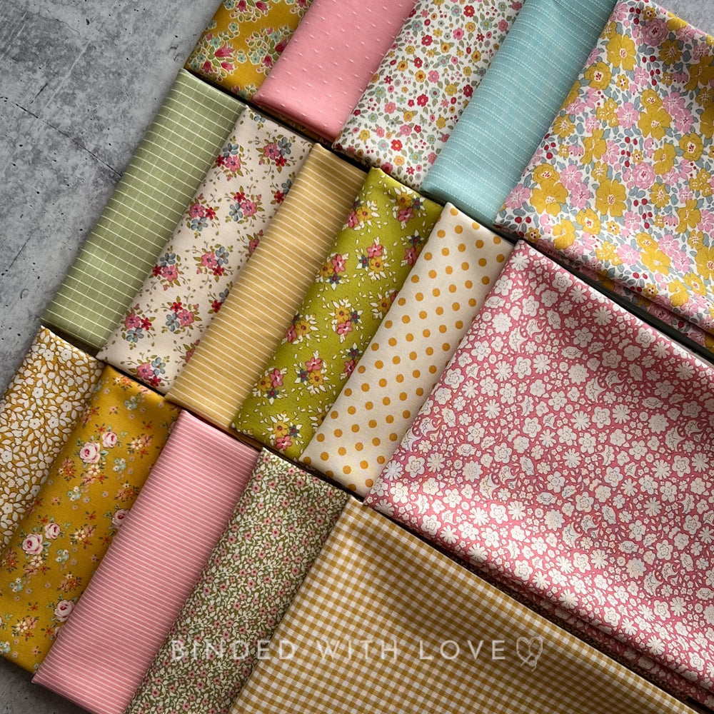 Creating Memories Spring Colorway by Tone Finnanger | Tilda Fabrics | 16 Cotton Fabrics | Fat Quarter Bundle | Half Yard Bundle | BUNDLE-242