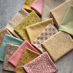Creating Memories Spring Colorway by Tone Finnanger | Tilda Fabrics | 16 Cotton Fabrics | Fat Quarter Bundle | Half Yard Bundle | BUNDLE-242