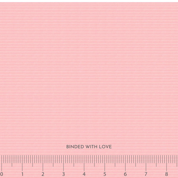 Tinystripe Pink TIL160063 | Creating Memories Spring by Tone Finnanger | Tilda Fabrics | Continuous Yardage | Fat Quarter