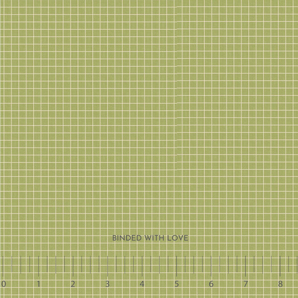 Plaid Pea Green 160066 | Creating Memories Spring by Tone Finnanger | Tilda Fabrics | Continuous Yardage | Fat Quarter