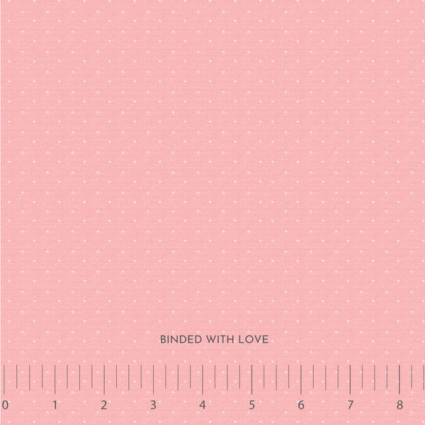 Tinydot Pink 160061 | Creating Memories Spring by Tone Finnanger | Tilda Fabrics | Continuous Yardage | Fat Quarter