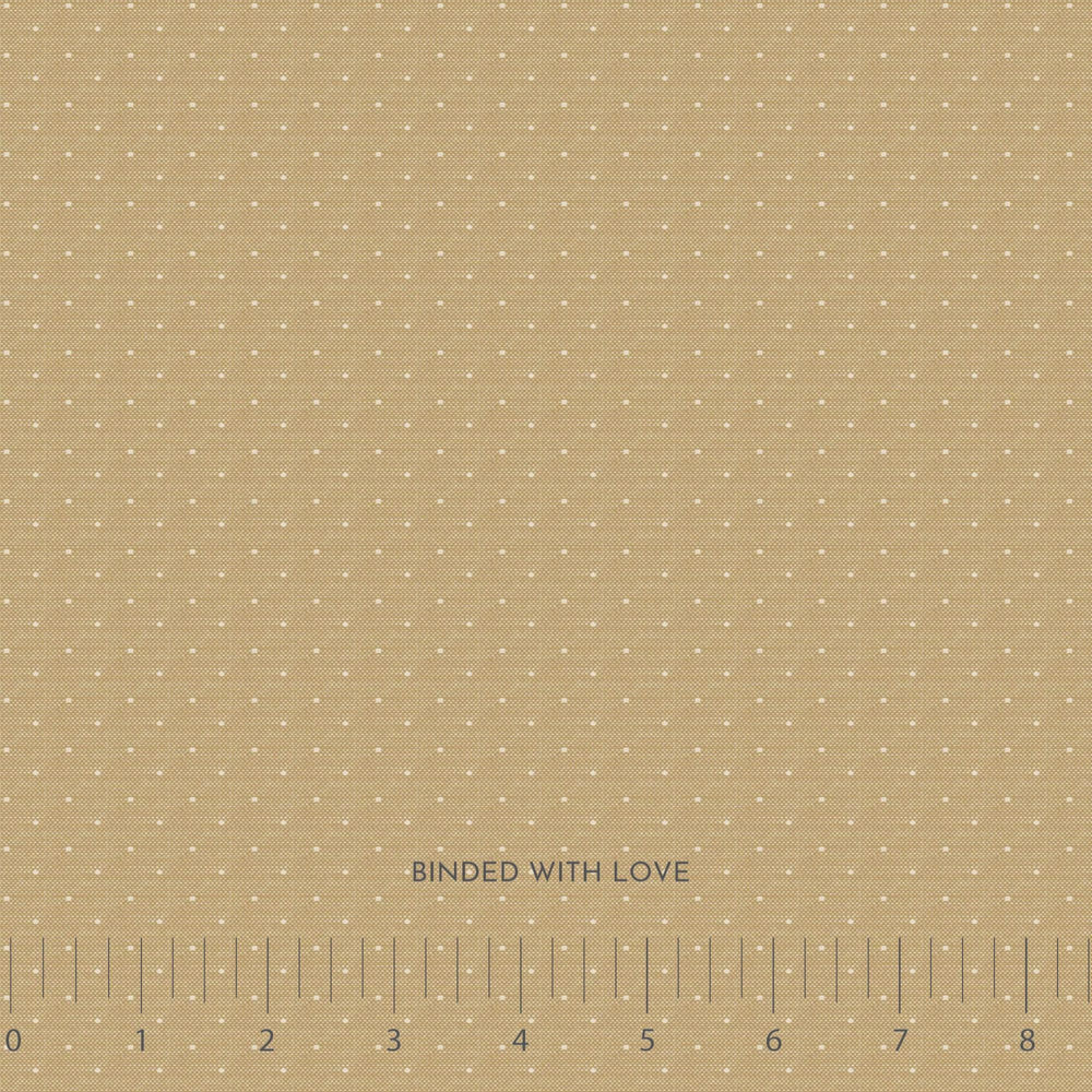 Tinydot Khaki 160075 | Creating Memories Autumn by Tone Finnanger | Tilda Fabrics | Continuous Yardage | Fat Quarter