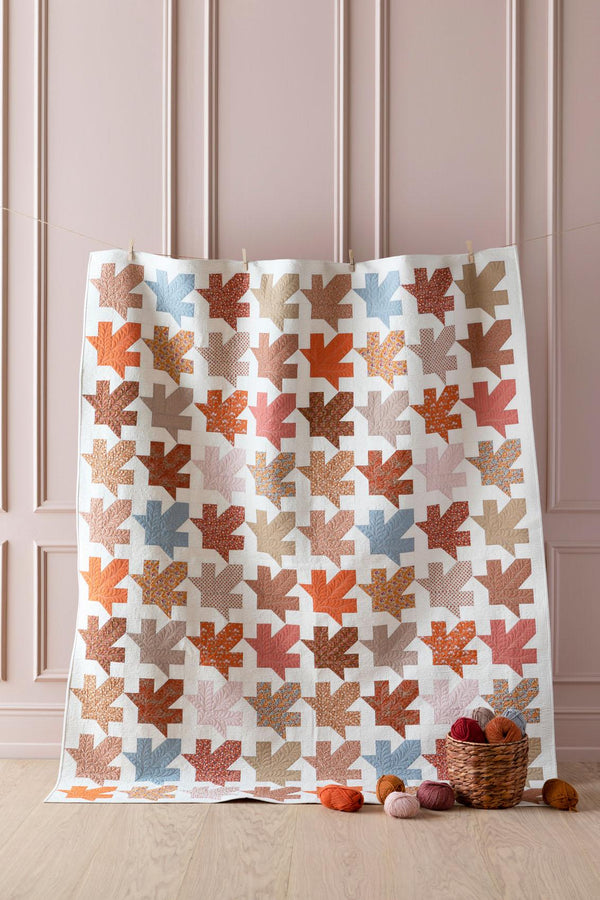 Tinystripe Ginger 160077 | Creating Memories Autumn by Tone Finnanger | Tilda Fabrics | Continuous Yardage | Fat Quarter