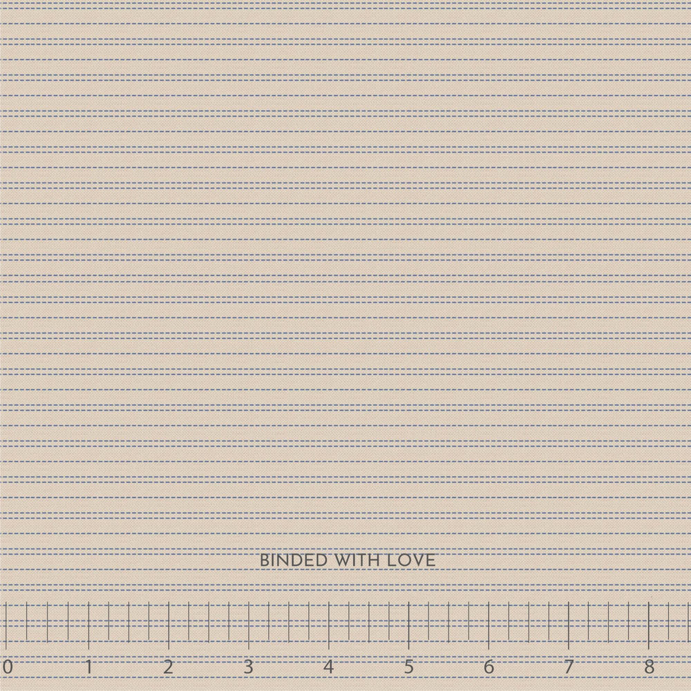 Seamstripe Blue 160069 | Creating Memories Summer by Tone Finnanger | Tilda Fabrics | Continuous Yardage | Fat Quarter